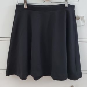 Old Navy, black circle skirt